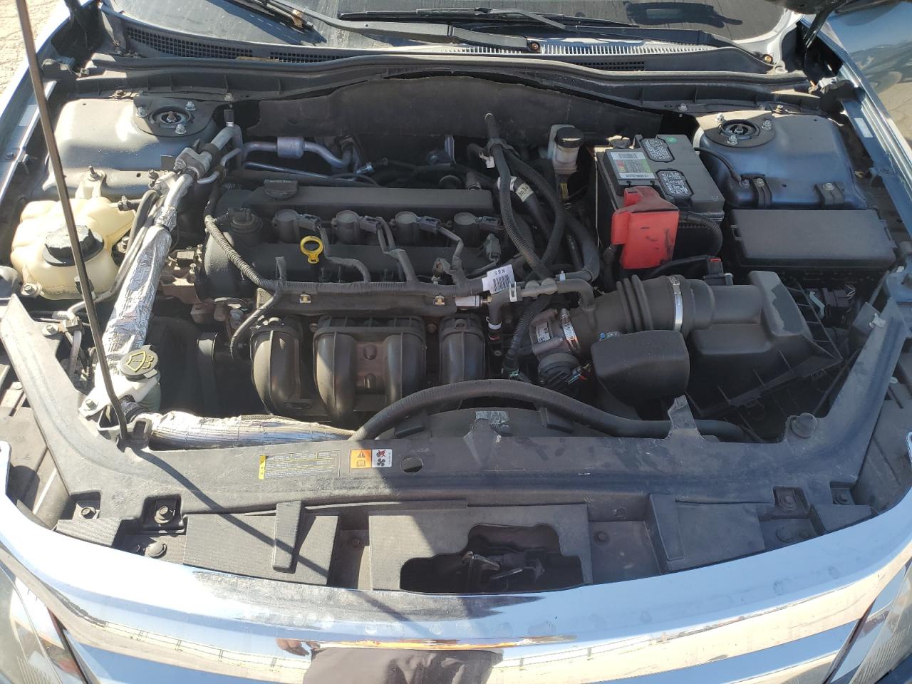 2011 Ford Fusion VIN 3FAHP0HAXBR280255 Copart auction photo, front end damage thumbnail 11