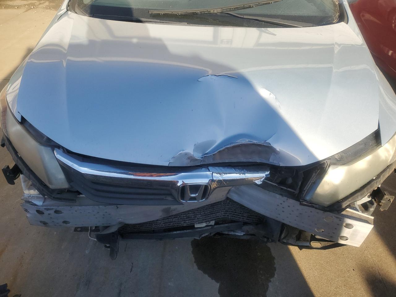 2012 Honda Civic VIN 2HGFB2F87CH512871 Copart auction photo, front end damage thumbnail 11