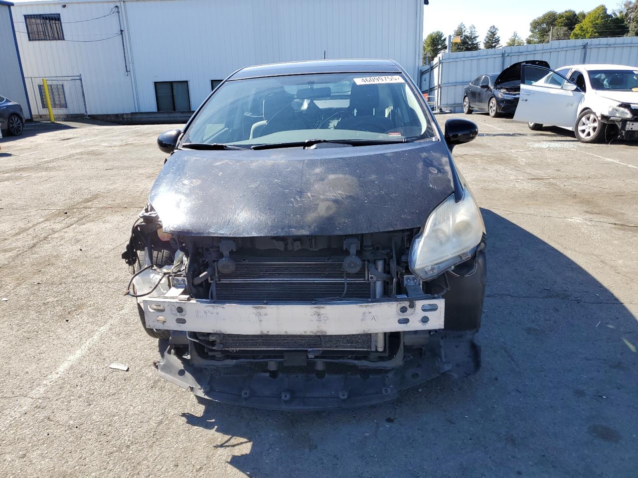 2011 Toyota Prius VIN JTDKN3DU8B0296879 Copart auction photo, front end / all over damage thumbnail 5