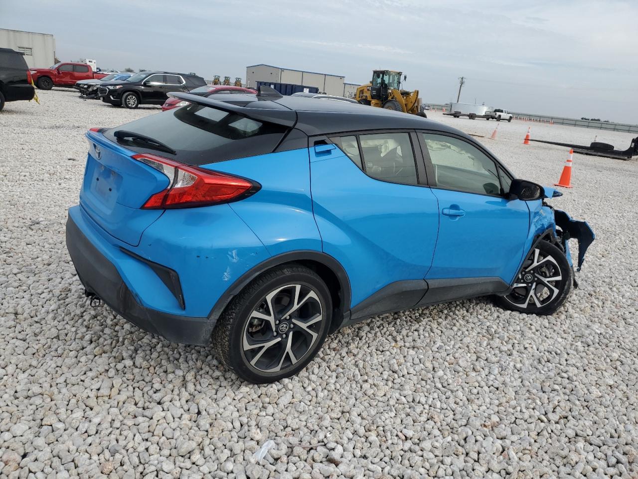 2019 Toyota C-HR VIN JTNKHMBX2K1053441 Copart auction photo, front end damage thumbnail 3