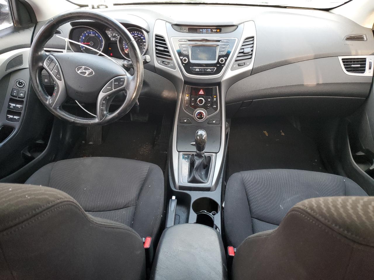 2016 Hyundai Elantra VIN KMHDH4AH7GU536125 Copart auction photo, front end damage thumbnail 8