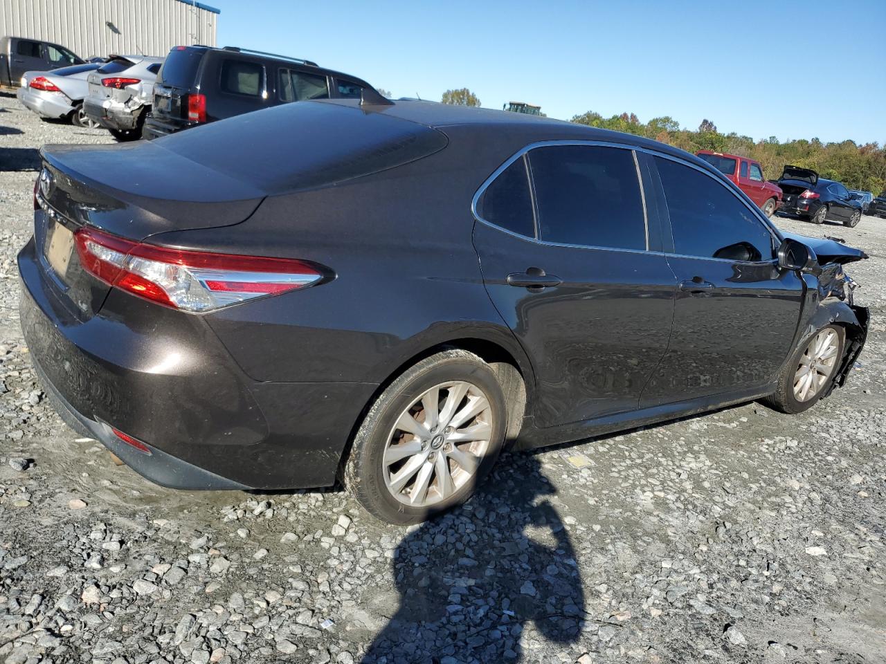 2019 Toyota Camry VIN 4T1B11HK8KU239854 Copart auction photo, front end damage thumbnail 3