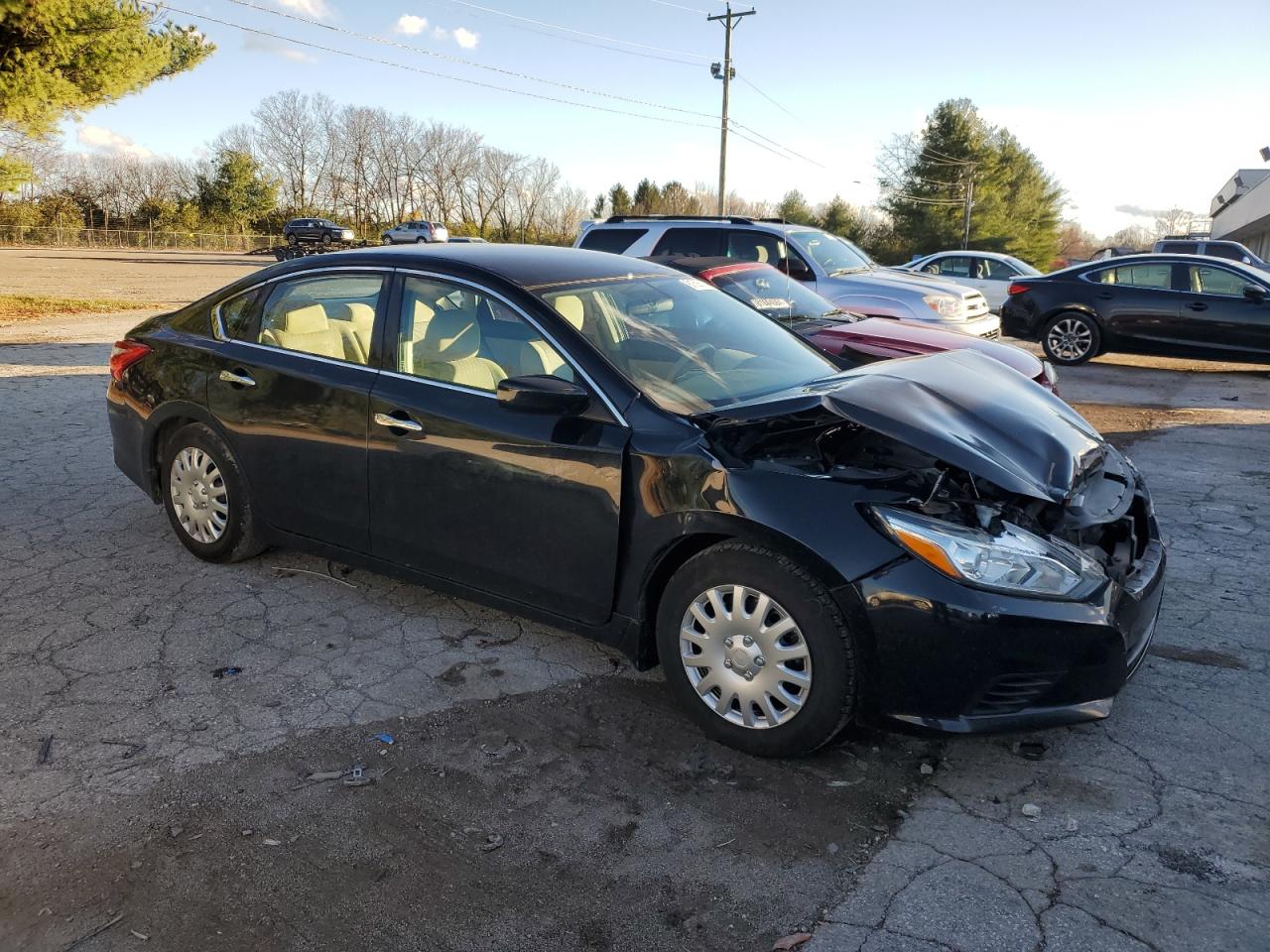 2016 Nissan Altima VIN 1N4AL3AP9GC280136 Copart auction photo, front end / frame damage damage thumbnail 4