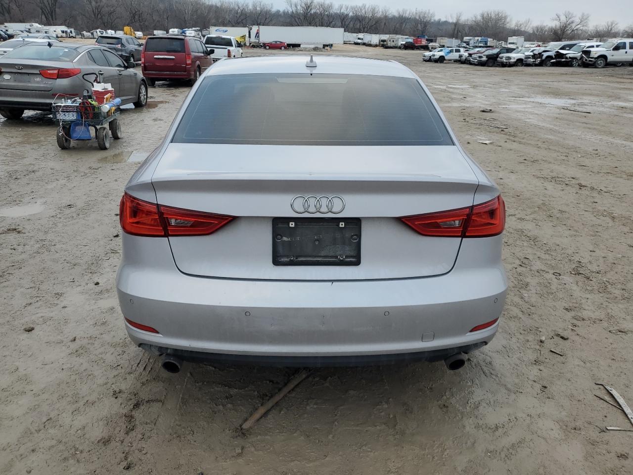 2015 Audi A3 VIN WAUEFGFF0F1078738 Copart auction photo, front end / minor dent/scratches damage thumbnail 6