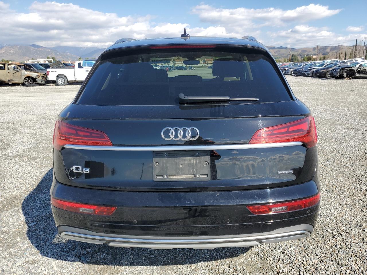 2021 Audi Q5 VIN WA1BAAFY1M2134979 Copart auction photo, front end damage thumbnail 6