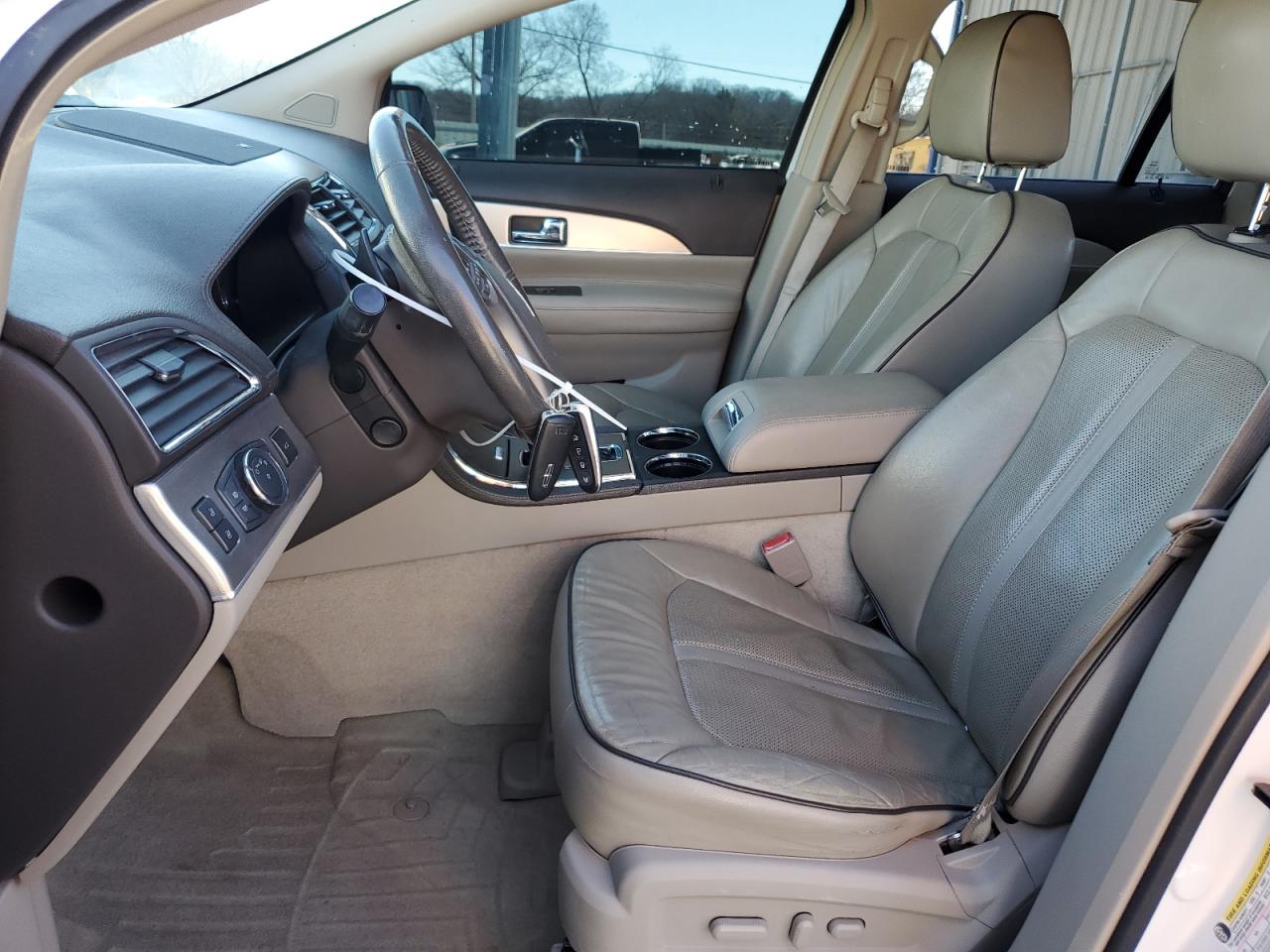 2013 Lincoln MKX VIN 2LMDJ6JK8DBL60400 Copart auction photo, rear end / side damage thumbnail 7