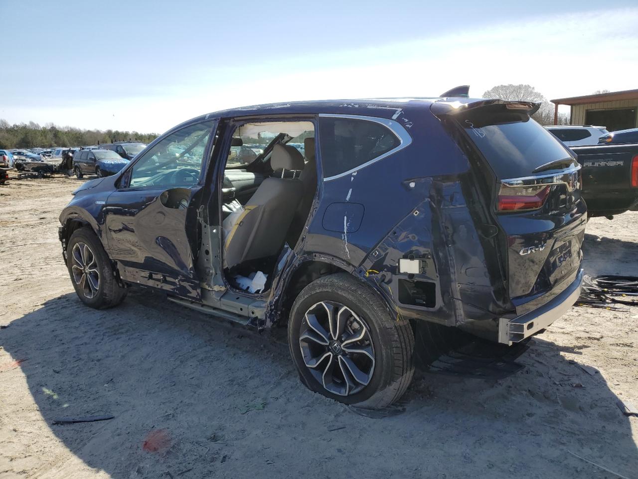 2022 Honda CR-V VIN 5J6RT6H84NL041999 Copart auction photo, all over damage thumbnail 2