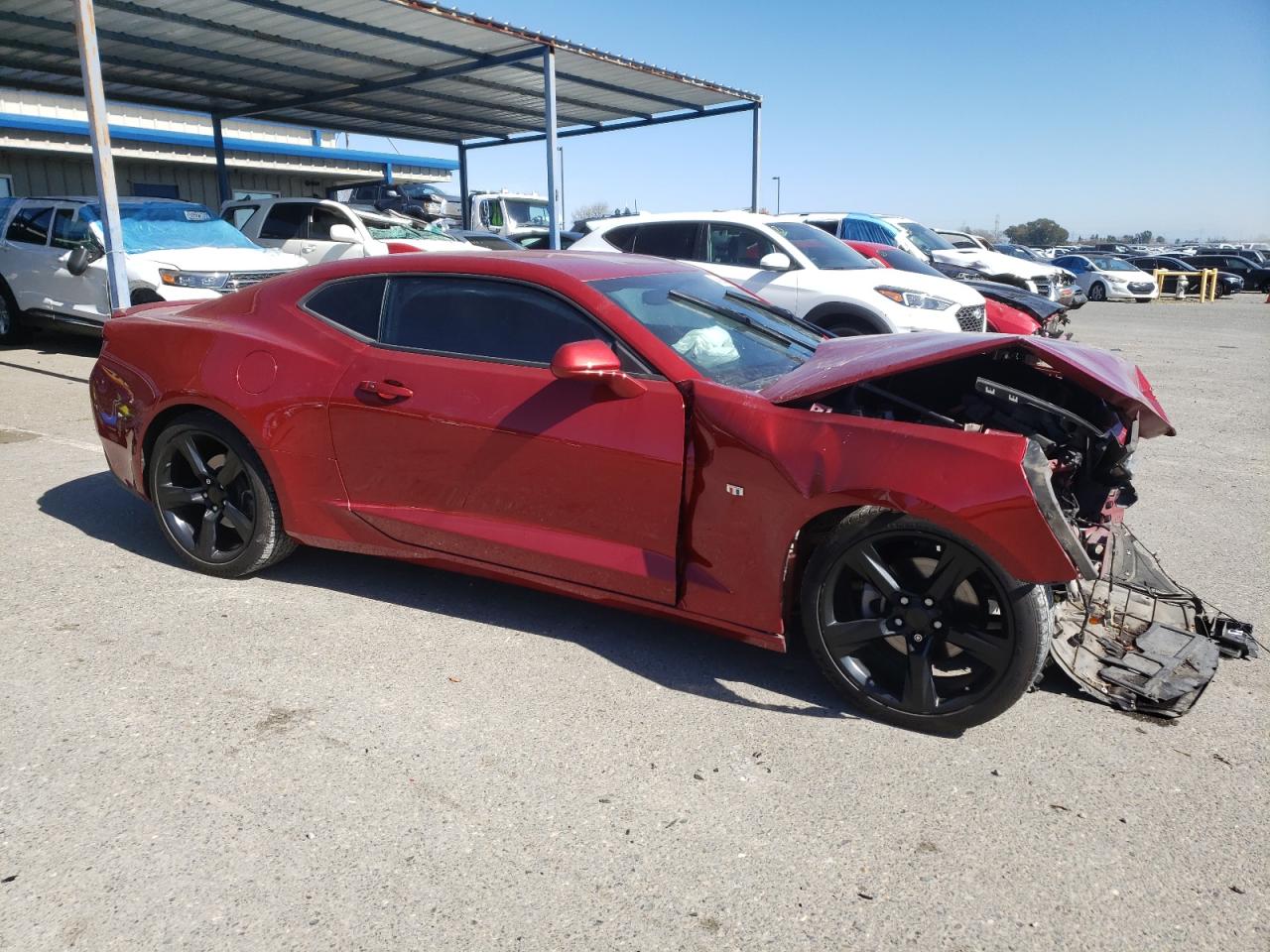 2017 Chevrolet Camaro VIN 1G1FB1RS8H0213507 Copart auction photo, front end damage thumbnail 4