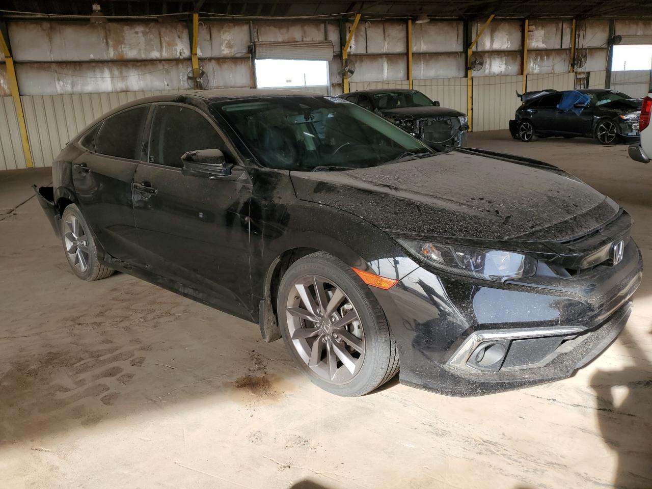 2020 Honda Civic VIN 19XFC1F78LE204052 Copart auction photo, rear end damage thumbnail 4