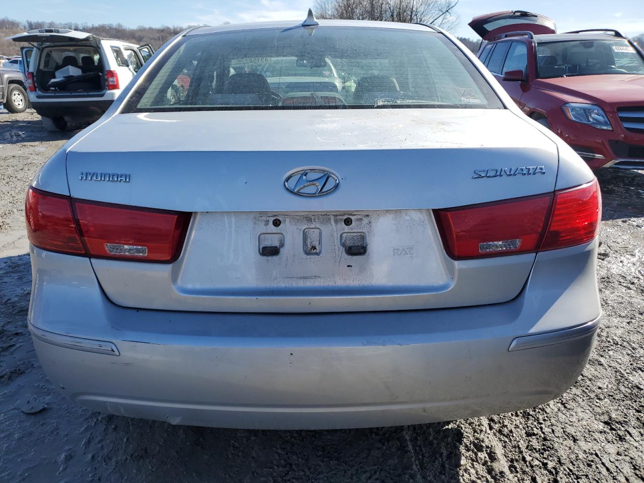 2009 Hyundai Sonata VIN 5NPET46C89H486384 Copart auction photo, front end damage thumbnail 6