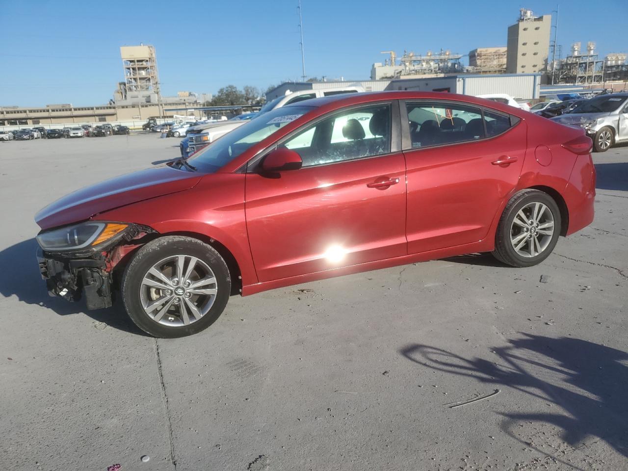 2017 Hyundai Elantra VIN KMHD84LF9HU248488