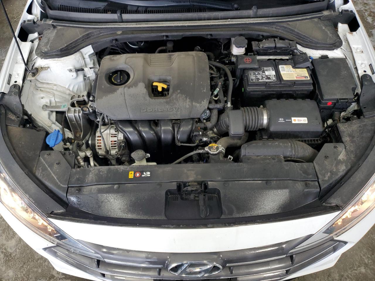 2019 Hyundai Elantra VIN 5NPD84LF2KH464382 Copart auction photo, rear end / undercarriage damage thumbnail 11