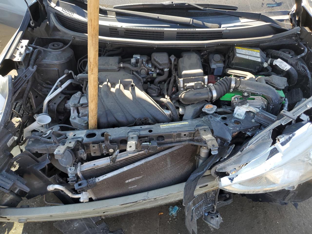 2016 Nissan Versa VIN 3N1CN7APXGL830309 Copart auction photo, front end damage thumbnail 13