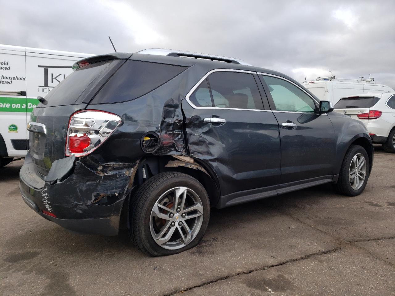 2017 Chevrolet Equinox VIN 2GNALDEK3H1564231 Copart auction photo, all over damage thumbnail 3