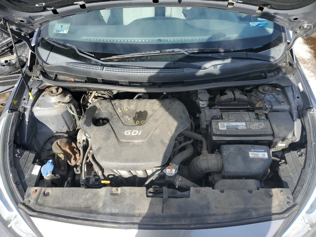 2015 Hyundai Accent VIN KMHCT4AE7FU896154 Copart auction photo, rear end / minor dent/scratches damage thumbnail 11