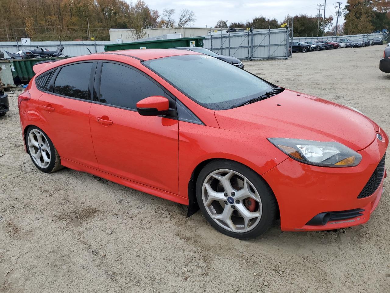 2014 Ford Focus VIN 1FADP3L92EL286650 Copart auction photo, water/flood / all over damage thumbnail 4