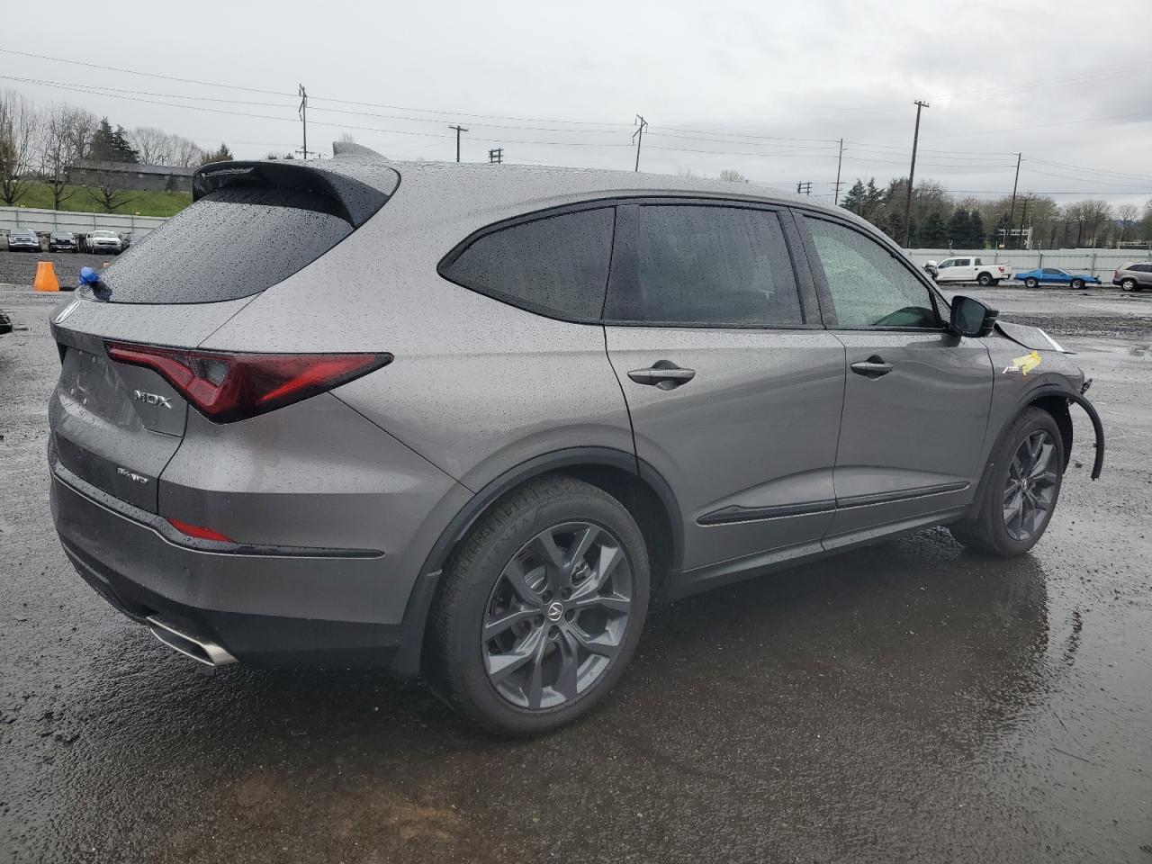 2022 Acura MDX VIN 5J8YE1H01NL031697 Copart auction photo, front end damage thumbnail 3