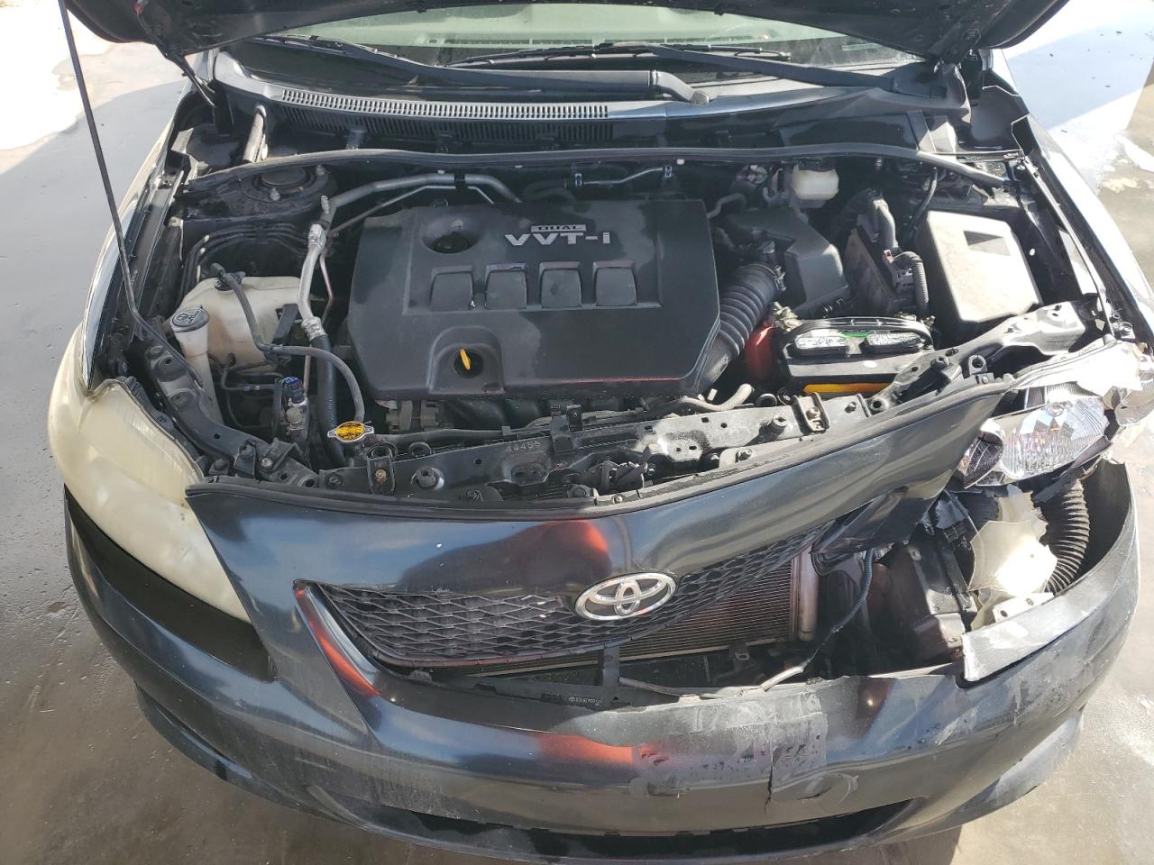 2009 Toyota Corolla VIN JTDBL40E999091569 Copart auction photo, front end / rear end damage thumbnail 11