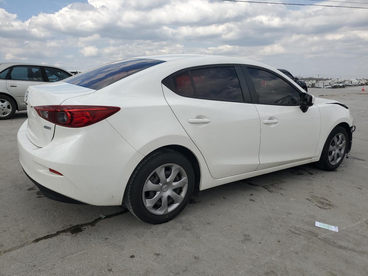 2017 Mazda 3 VIN JM1BN1U78H1101042 Copart auction photo, front end damage thumbnail 3