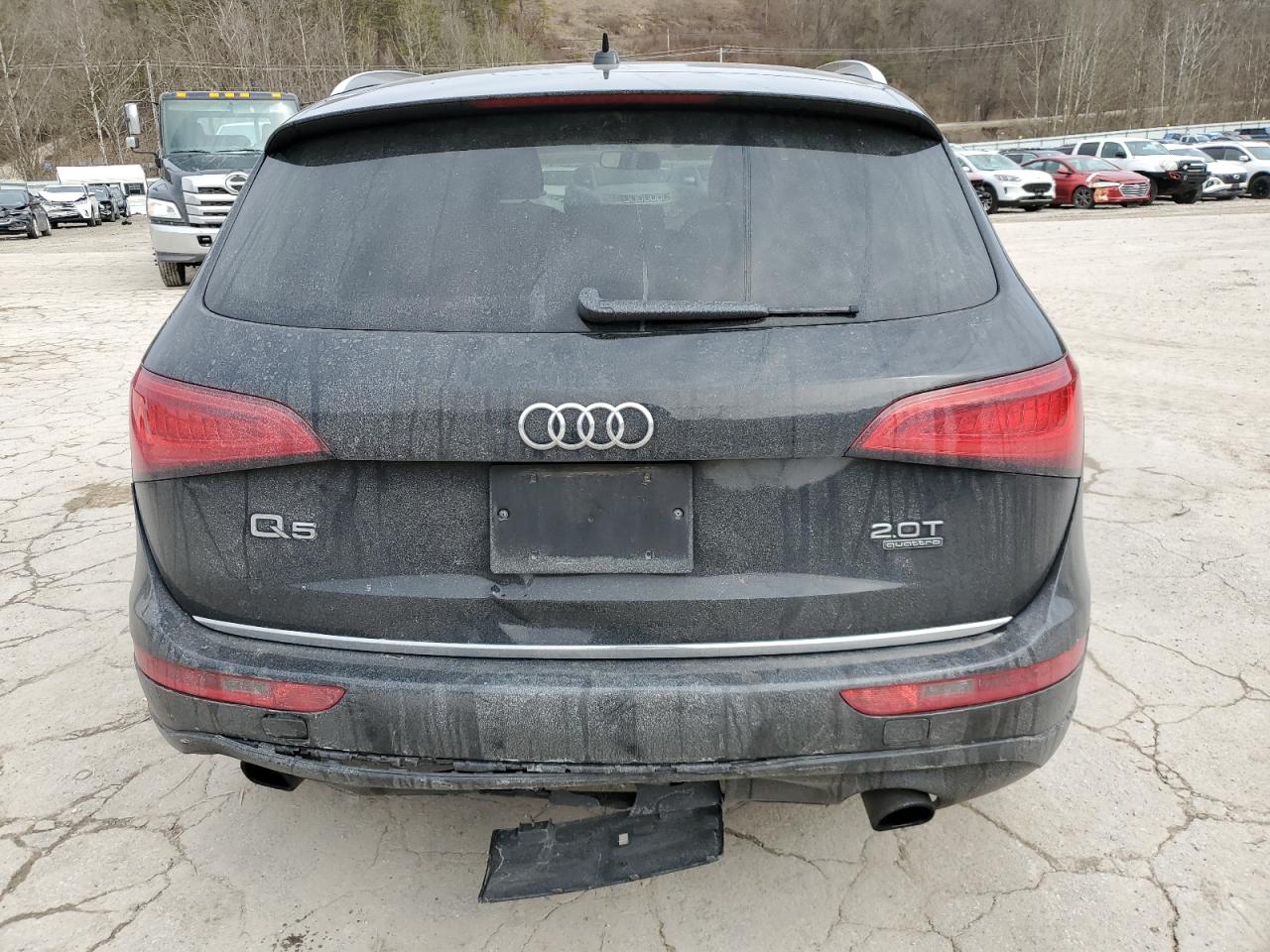 2015 Audi Q5 VIN WA1CFAFP8FA118834 Copart auction photo, rear end damage thumbnail 6