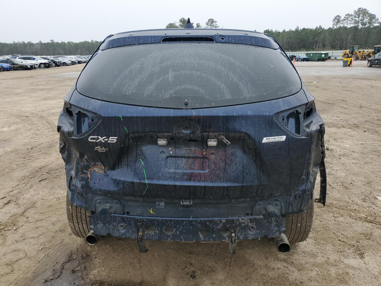 2016 Mazda CX-5 VIN JM3KE2BY5G0849261 Copart auction photo, rear end damage thumbnail 6