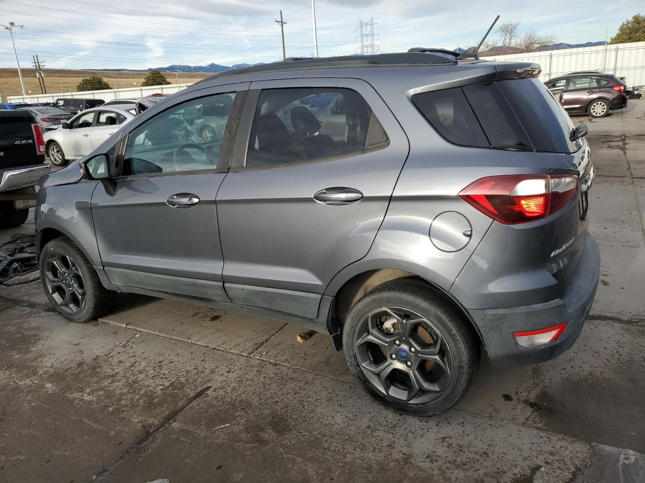 2018 Ford EcoSport VIN MAJ6P1CL1JC182136 Copart auction photo, front end damage thumbnail 2