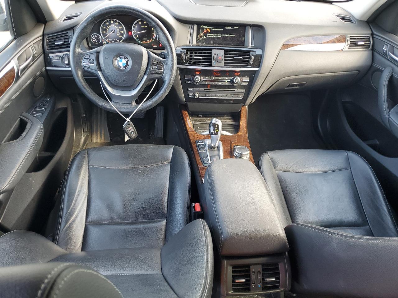 2016 BMW X3 VIN 5UXWX9C54G0D87102 Copart auction photo, front end / minor dent/scratches damage thumbnail 8
