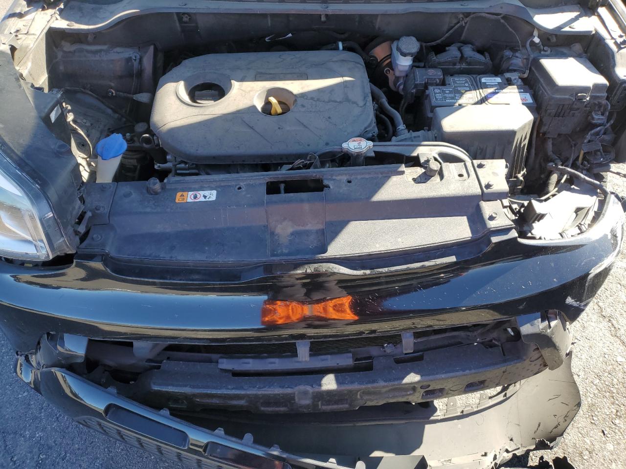 2016 KIA Soul VIN KNDJP3A50G7342660 Copart auction photo, front end / side damage thumbnail 11