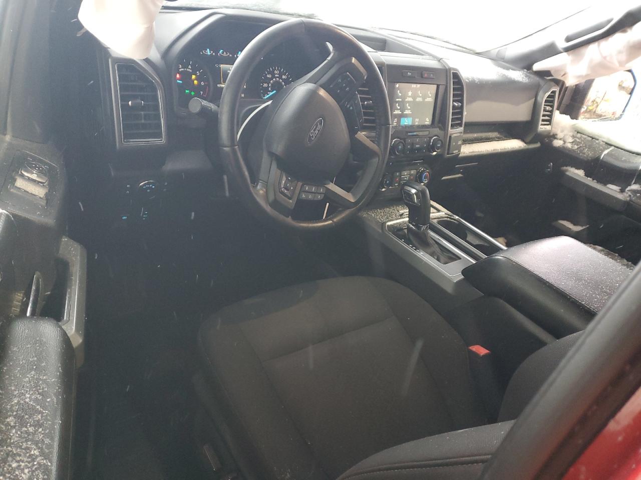 2018 Ford F-150 VIN 1FTFX1E56JKD30344 Copart auction photo, front end / side damage thumbnail 8