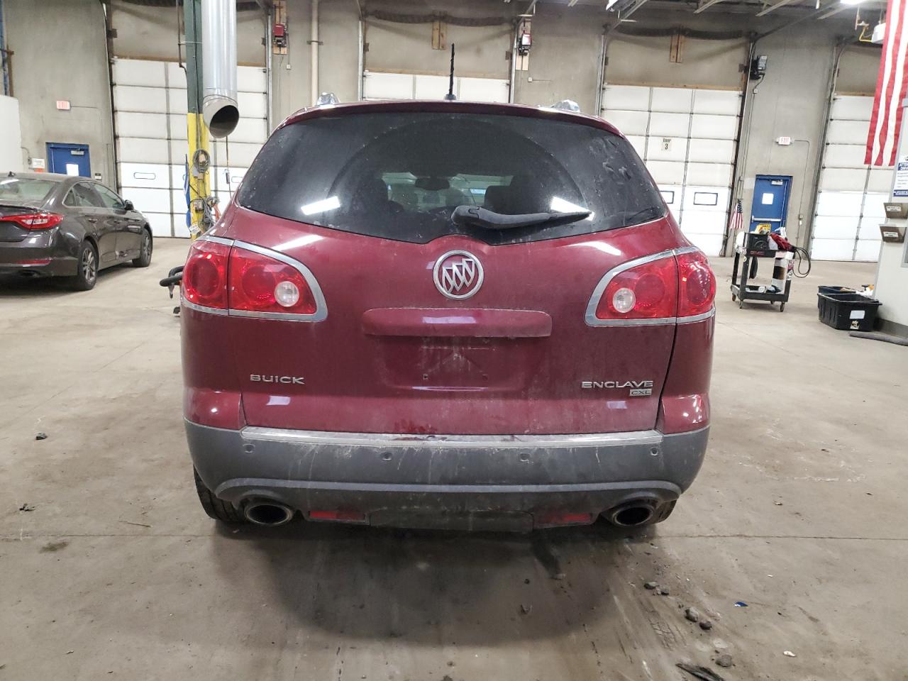 2011 Buick Enclave VIN 5GAKVCEDXBJ236645 Copart auction photo, all over damage thumbnail 6