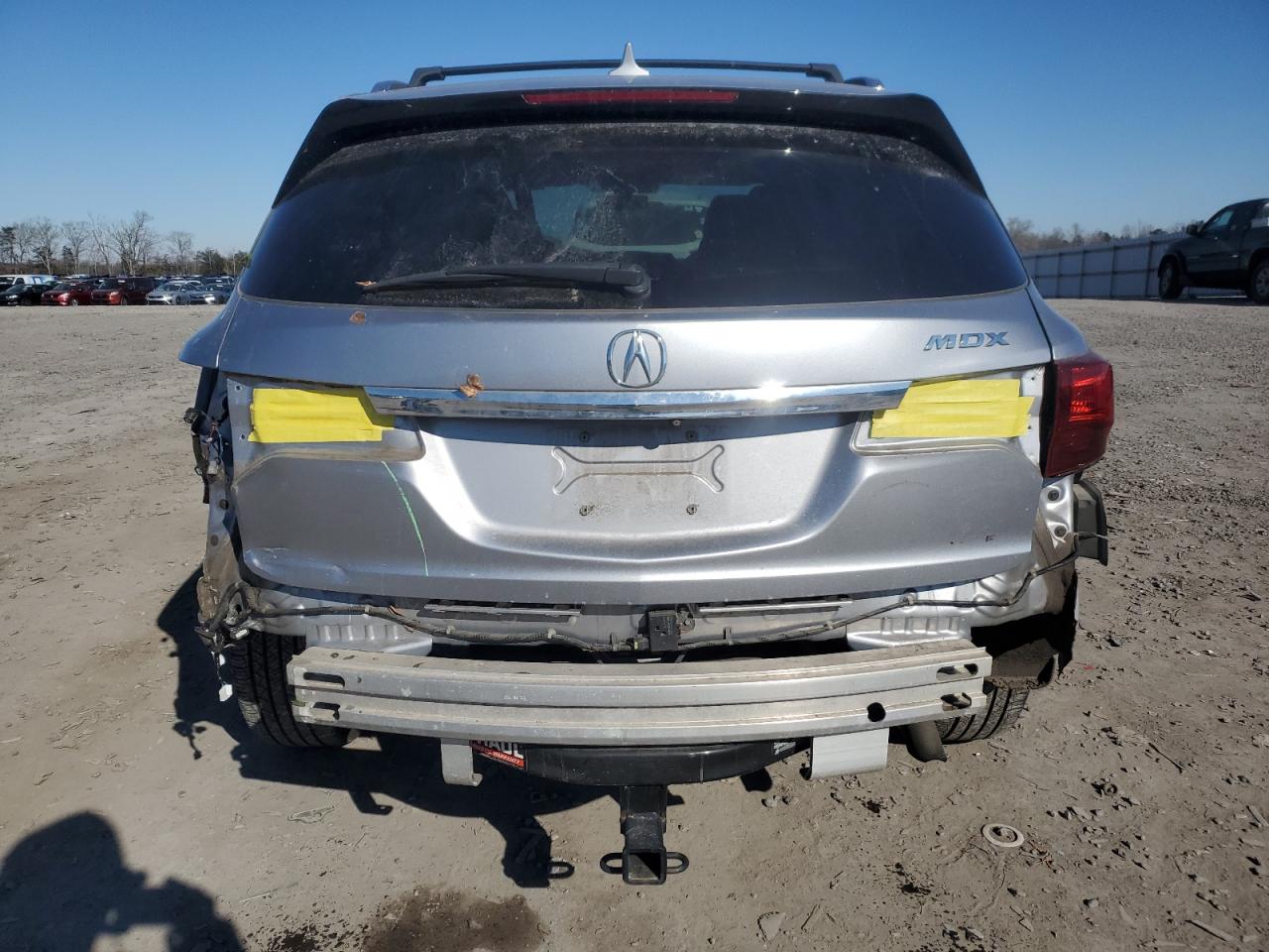 2016 Acura MDX VIN 5FRYD4H94GB033045 Copart auction photo, rear end / side damage thumbnail 6