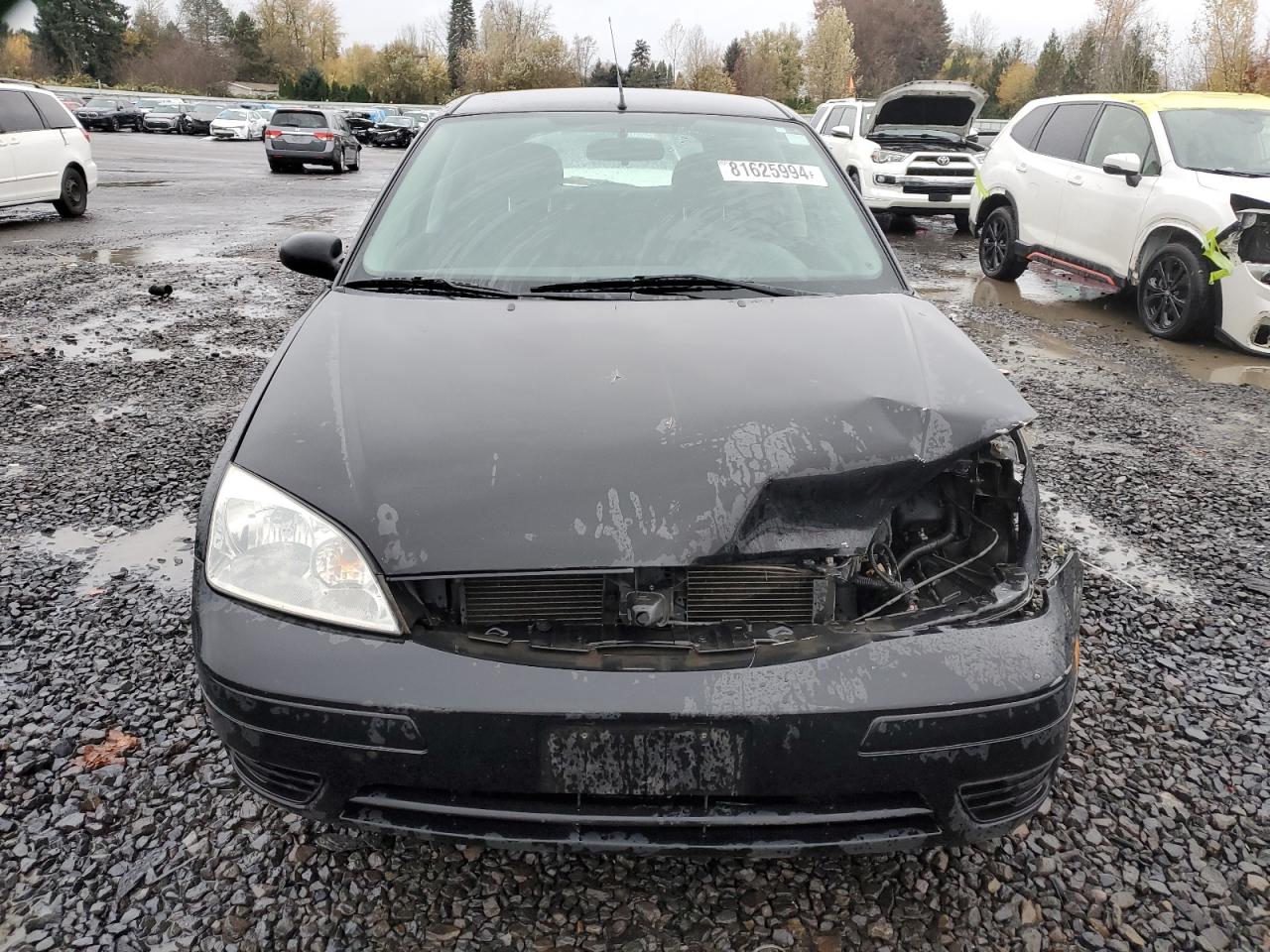 2006 Ford Focus VIN 1FAFP37N56W166325 Copart auction photo, front end damage thumbnail 5