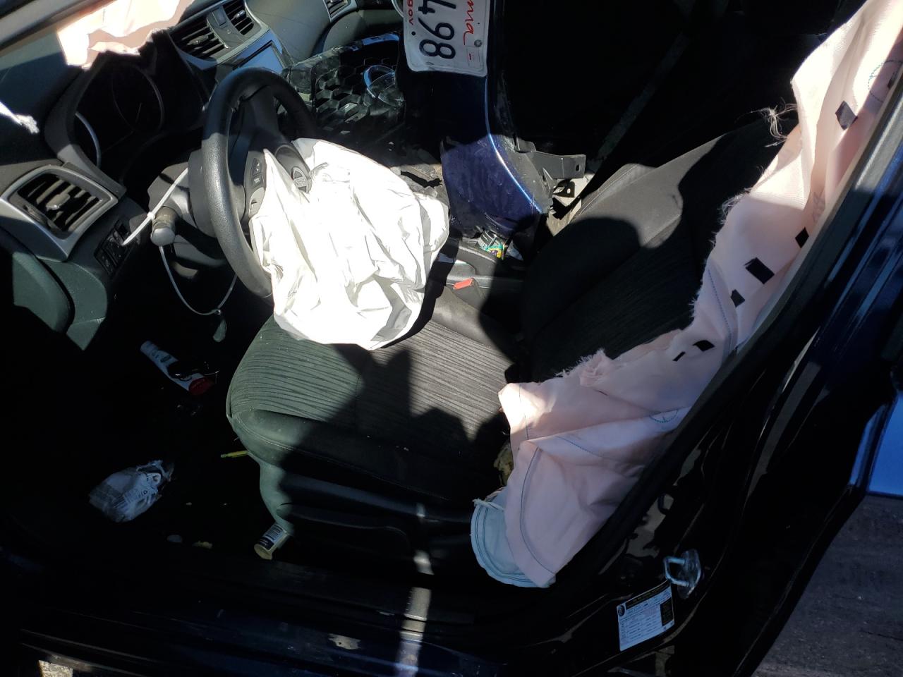 2019 Nissan Sentra VIN 3N1AB7AP9KY206688 Copart auction photo, all over damage thumbnail 7