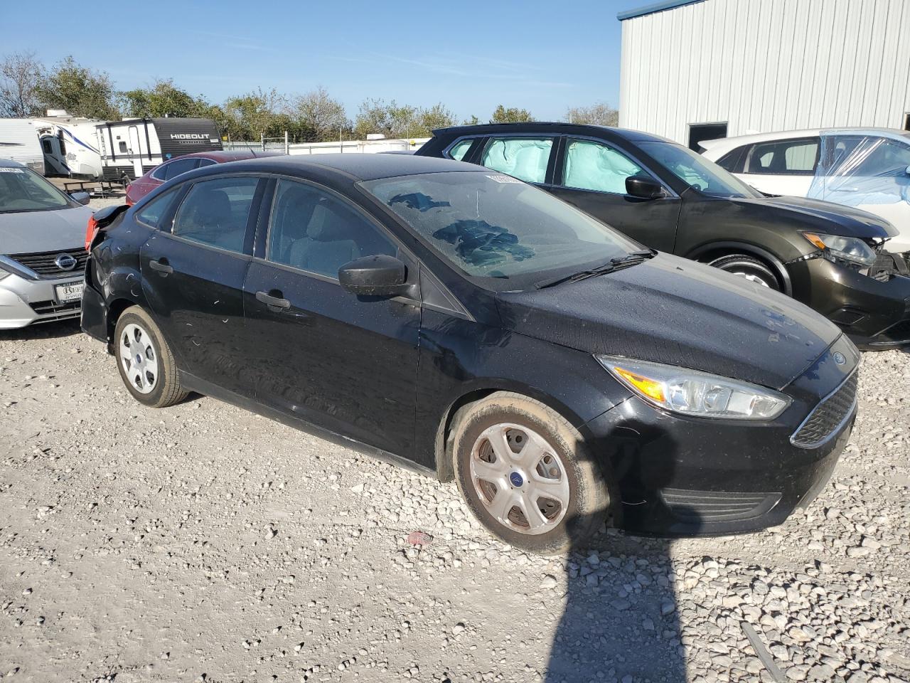 2016 Ford Focus VIN 1FADP3E24GL392360 Copart auction photo, rear end damage thumbnail 4