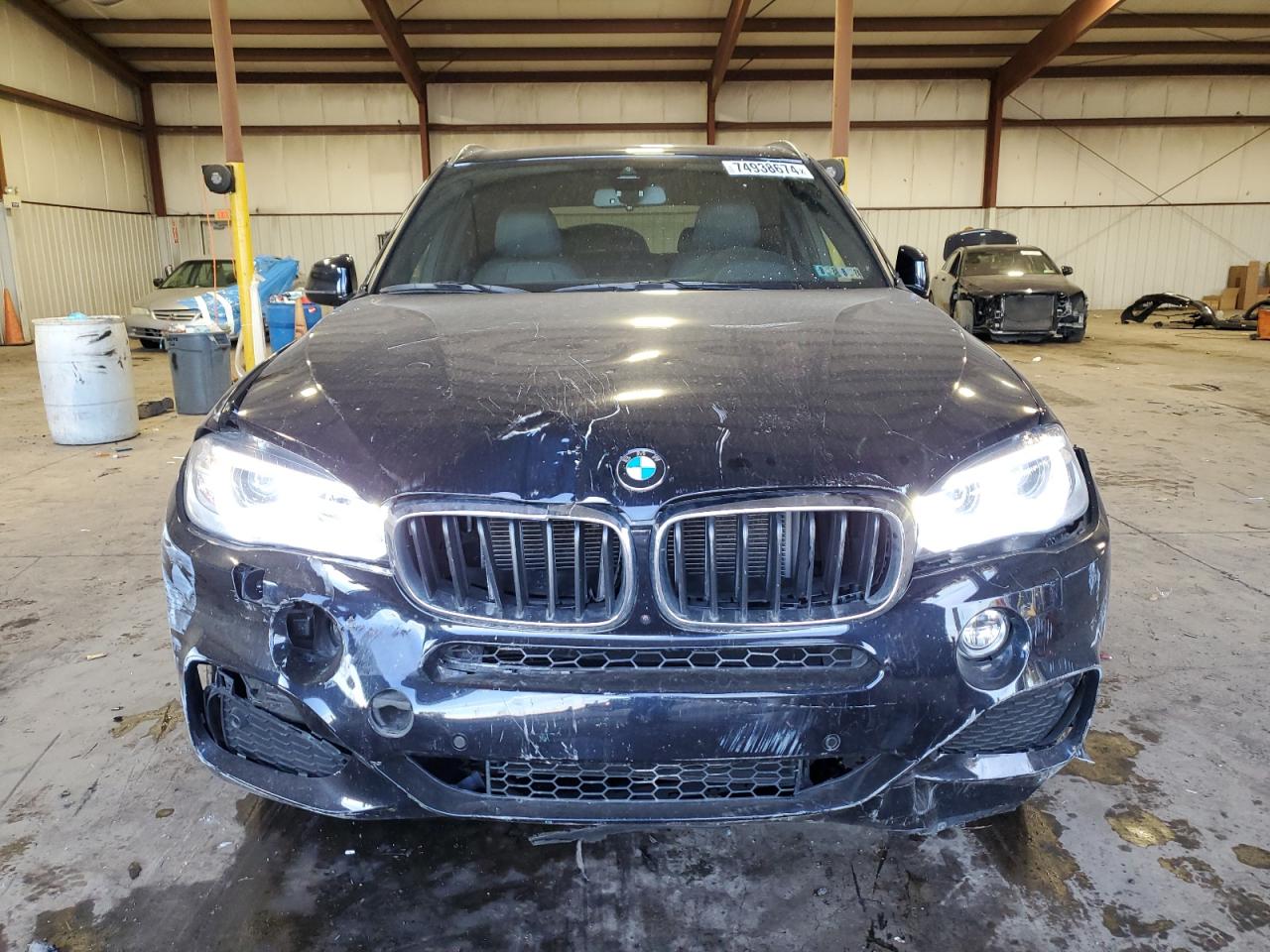 2017 BMW X5 VIN 5UXKR0C37H0X80917 Copart auction photo, front end damage thumbnail 5