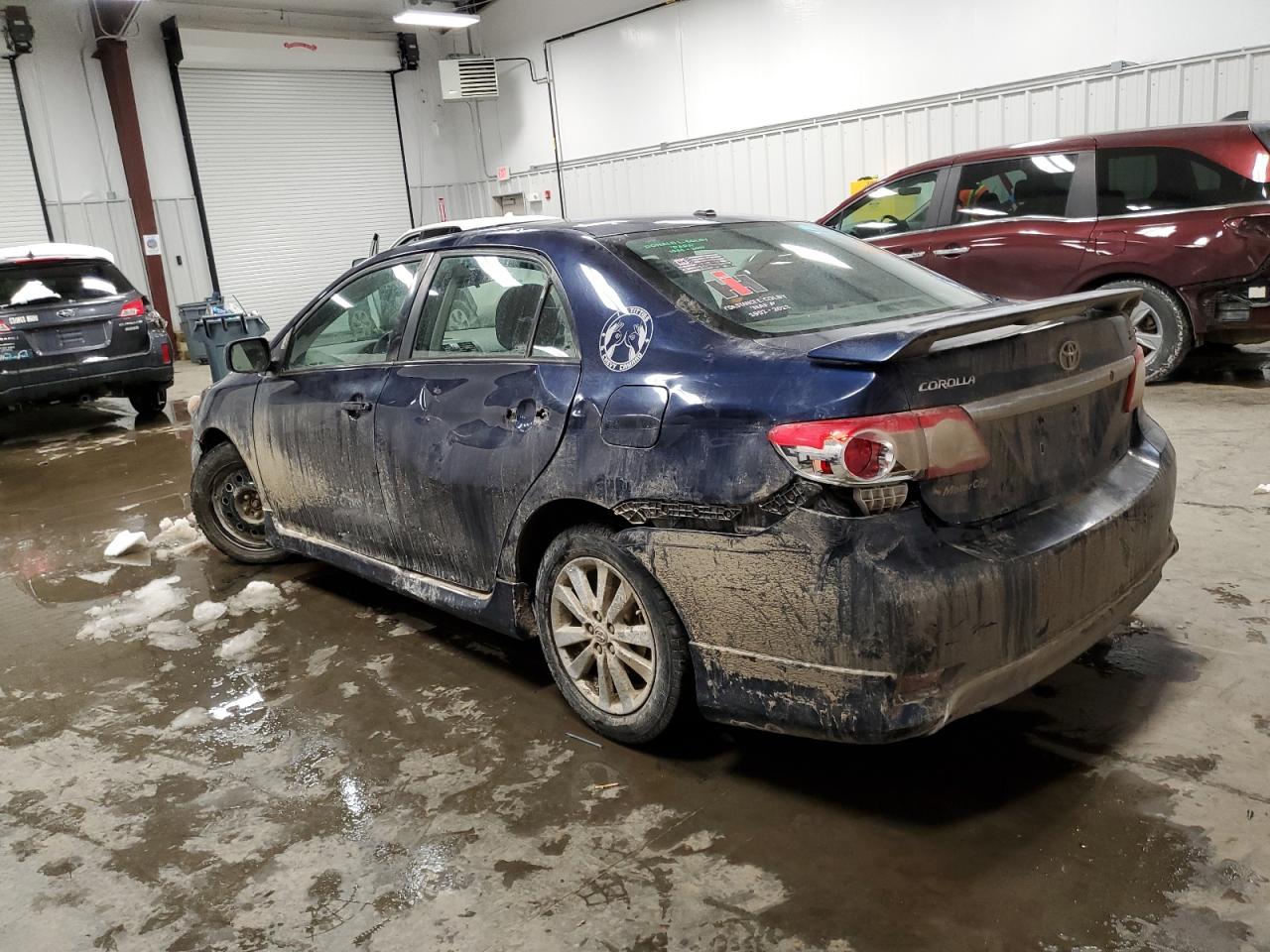 2011 Toyota Corolla VIN 2T1BU4EEXBC746408 Copart auction photo, undercarriage / all over damage thumbnail 2