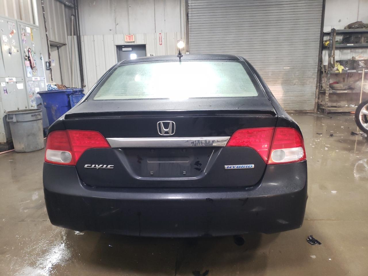 2010 Honda Civic VIN JHMFA3F20AS004569 Copart auction photo, side / front end damage thumbnail 6