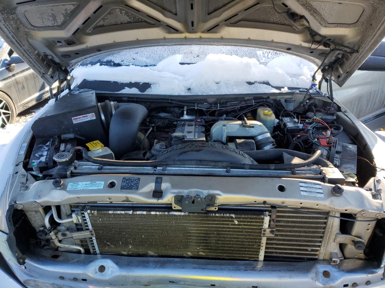 2002 Dodge RAM VIN 3B7KF23C42M275654 Copart auction photo, front end / rear end damage thumbnail 11