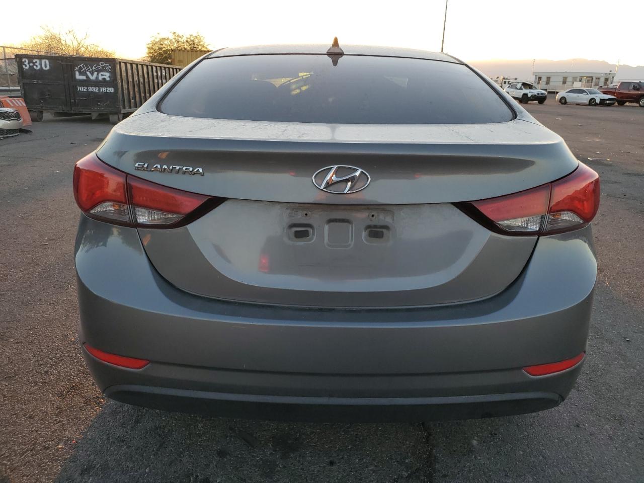 2014 Hyundai Elantra VIN 5NPDH4AE1EH524831 Copart auction photo, front end damage thumbnail 6