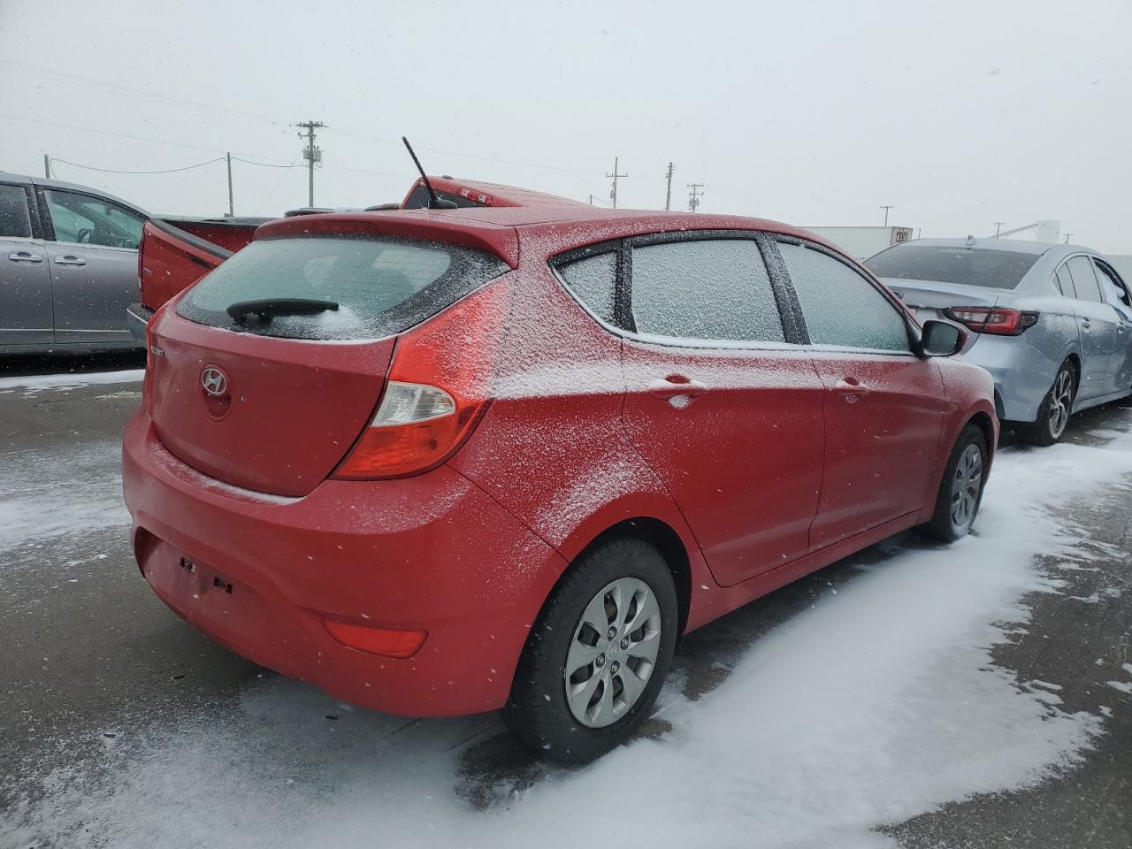 2017 Hyundai Accent VIN KMHCT5AEXHU312659 Copart auction photo, mechanical damage thumbnail 3