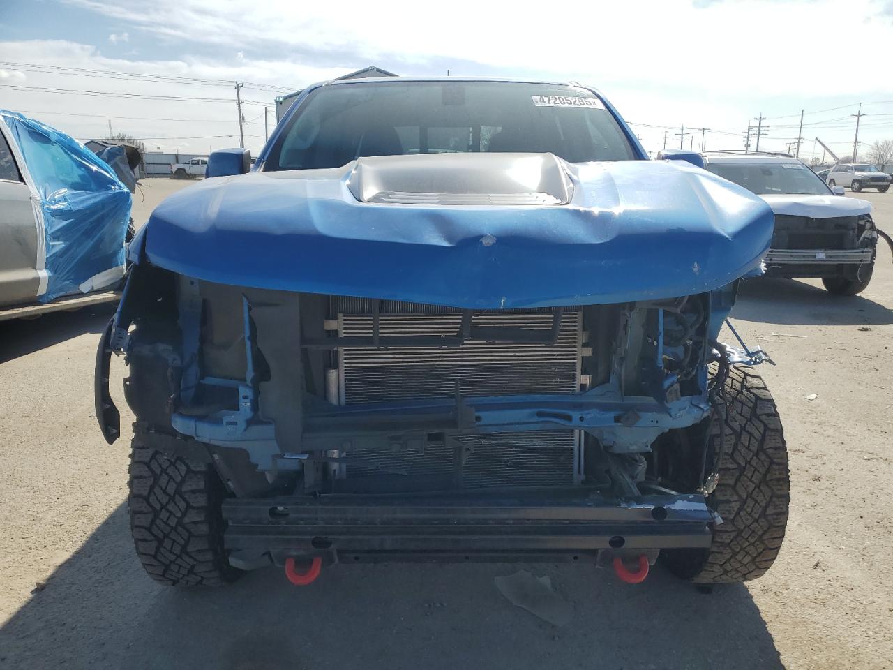 2022 Chevrolet Colorado VIN 1GCGTEEN0N1309640 Copart auction photo, front end damage thumbnail 5