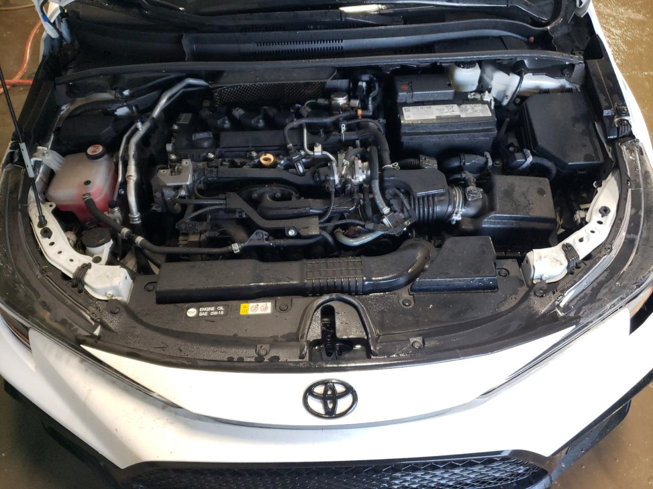 2022 Toyota Corolla VIN 5YFS4MCE9NP122056 Copart auction photo, side / front end damage thumbnail 11