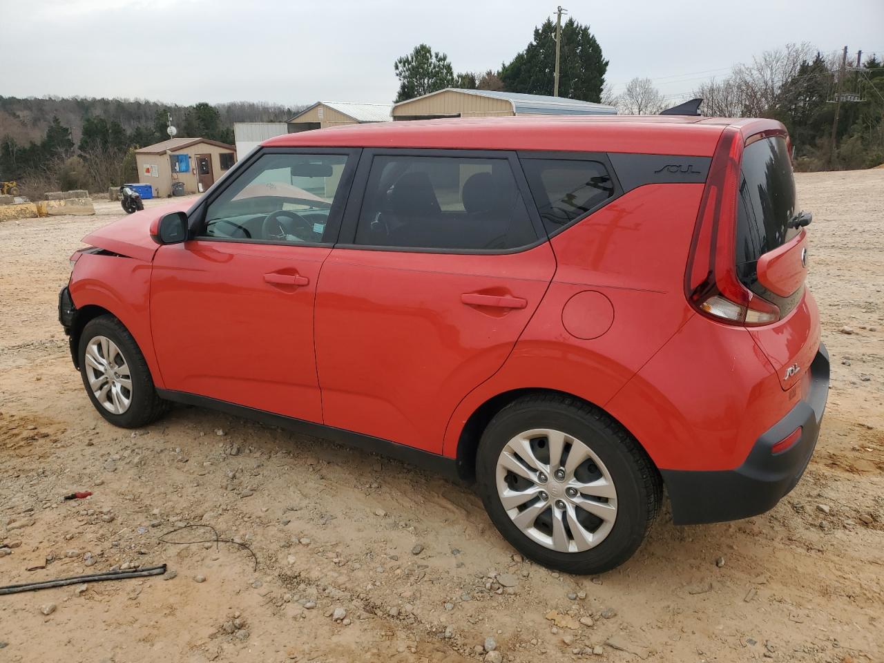 2020 KIA Soul VIN KNDJ23AU9L7059920 Copart auction photo, front end damage thumbnail 2