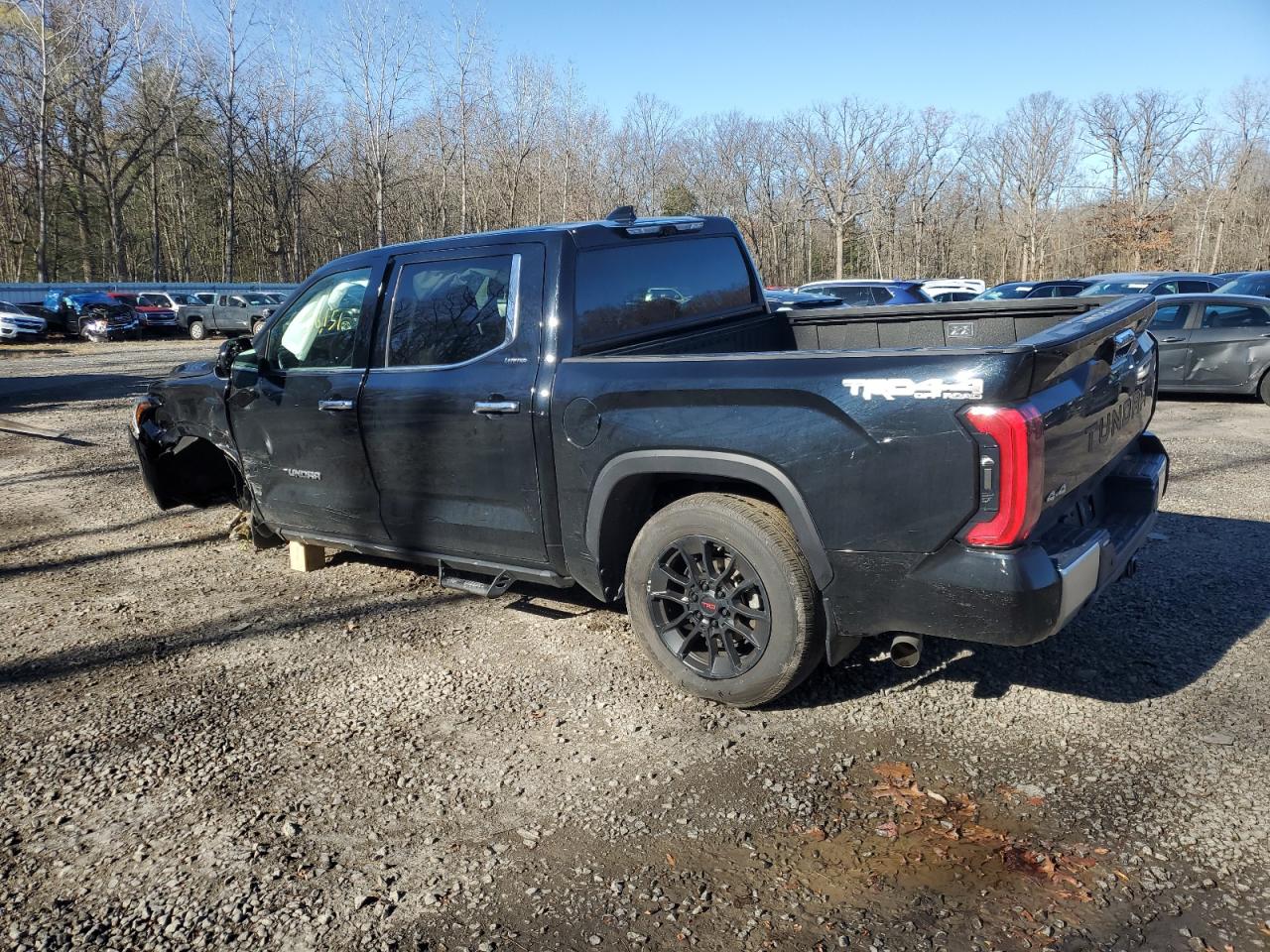 2022 Toyota Tundra VIN 5TFJA5DB3NX022566 Copart auction photo, front end damage thumbnail 2