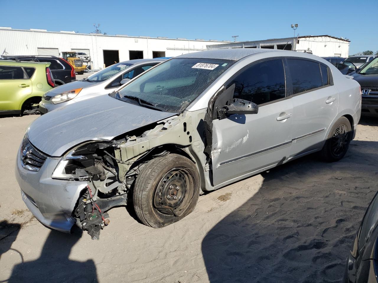 2012 Nissan Sentra VIN 3N1AB6AP1CL663987
