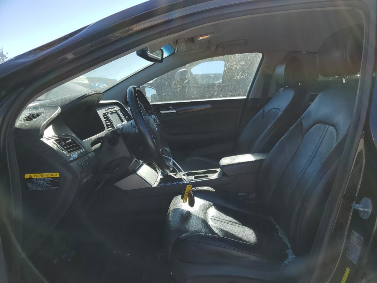 2015 Hyundai Sonata VIN 5NPE34AF3FH024084 Copart auction photo, all over damage thumbnail 7