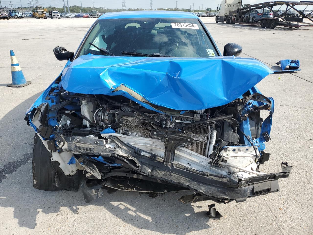 2022 Honda Civic VIN 19XFL2H8XNE001582 Copart auction photo, front end damage thumbnail 5