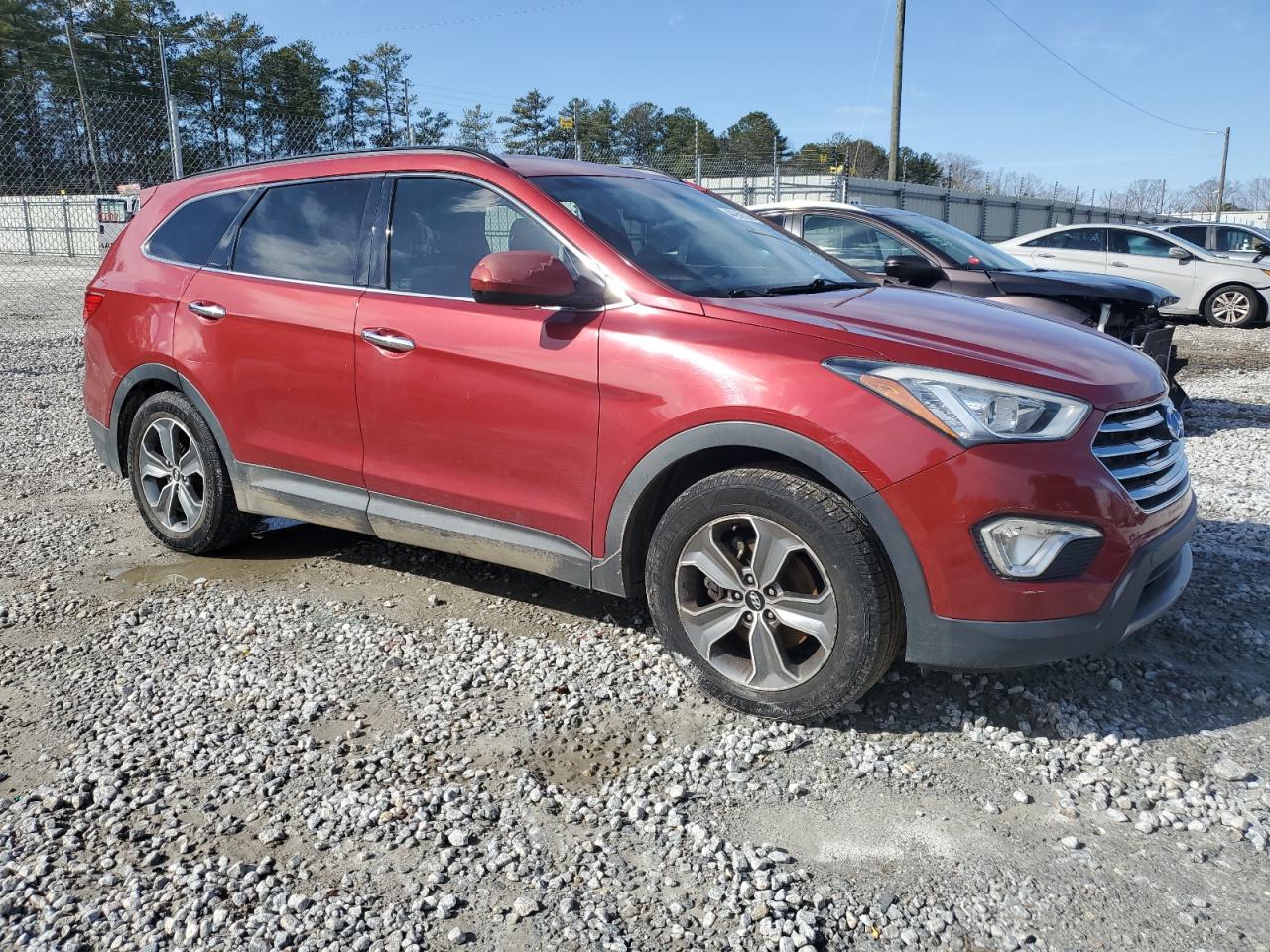 2016 Hyundai Santa Fe VIN KM8SMDHF2GU143267 Copart auction photo, mechanical / vandalism damage thumbnail 4