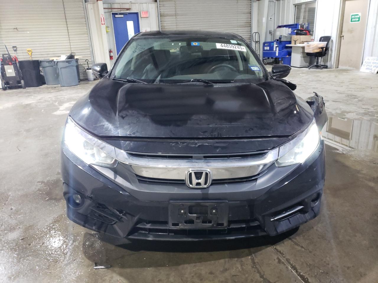 2016 Honda Civic VIN 19XFC1F78GE013074 Copart auction photo, all over damage thumbnail 5