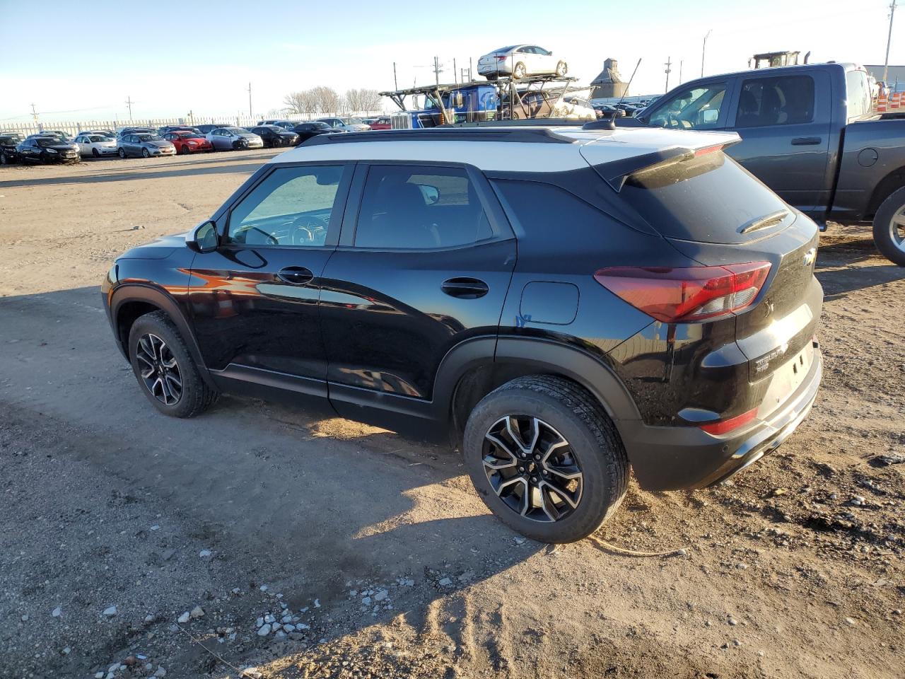 2022 Chevrolet TrailBlazer VIN KL79MSSL9NB019525 Copart auction photo, front end damage thumbnail 2